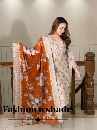 Premium Cotton Three Piece Suits