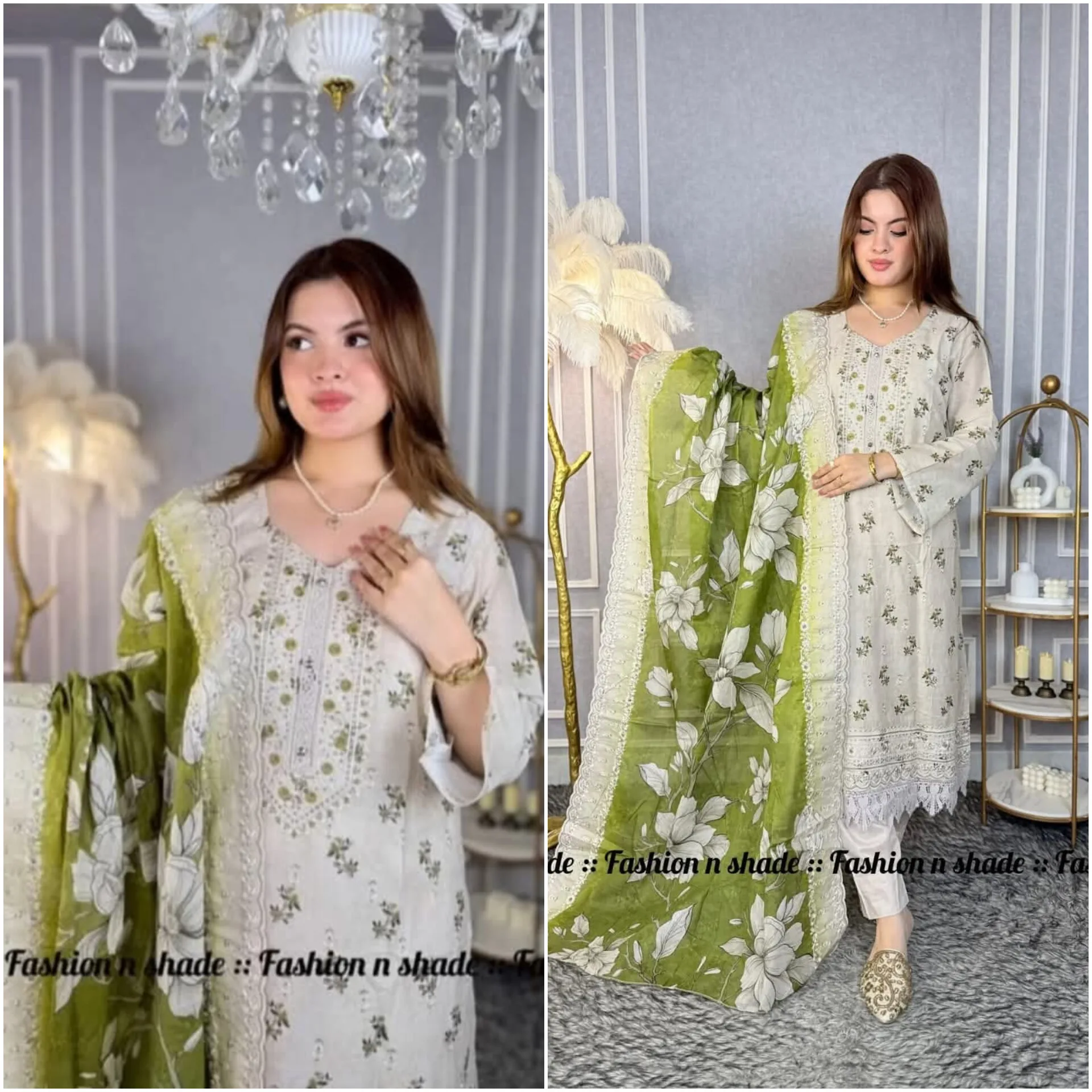 Premium Cotton Three Piece Suits image 4
