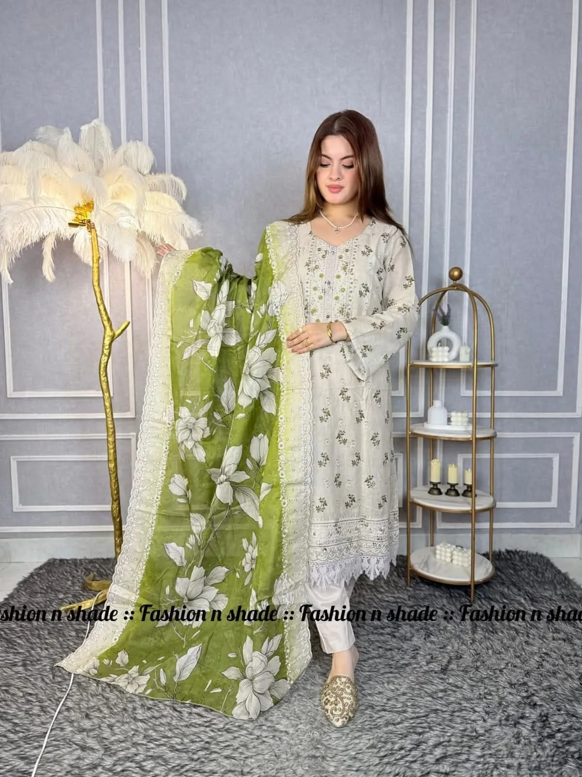 Premium Cotton Three Piece Suits image 3